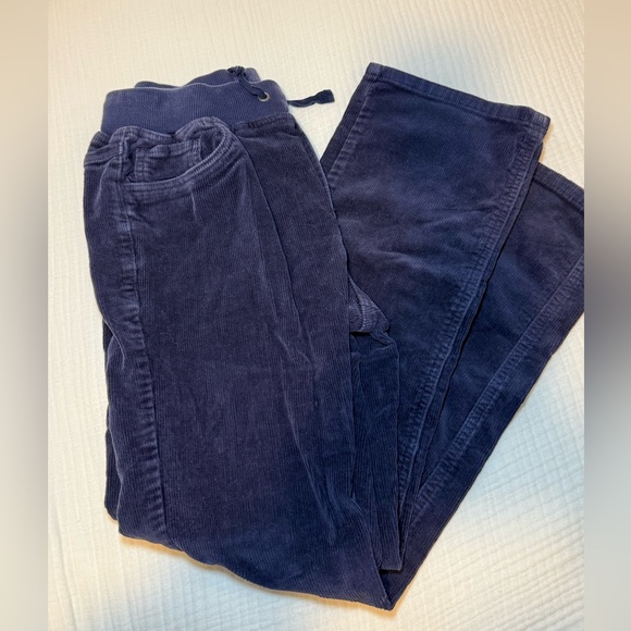Hanna Andersson Pull-On Classic Corduroy Pants Navy Blue Size 12 - Picture 7 of 7